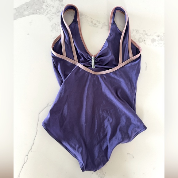 Yumiko Leotard size small purple - Picture 2 of 4